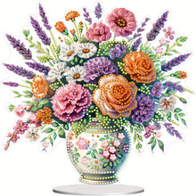 Load image into Gallery viewer, Flower Bouquet Table Top Diamond Painting Ornament Kits Home Decor (Flower B)