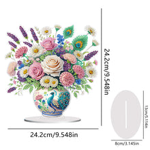 Load image into Gallery viewer, Flower Bouquet Table Top Diamond Painting Ornament Kits Home Decor (Flower C)