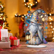 Load image into Gallery viewer, Gnome Table Top Diamond Painting Ornament Kits for Home Decor (Wizard Gnome)