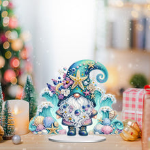 Load image into Gallery viewer, Gnome Table Top Diamond Painting Ornament Kits for Home Decor (Starfish Gnome)