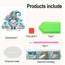 Load image into Gallery viewer, Gnome Table Top Diamond Painting Ornament Kits for Home Decor (Starfish Gnome)
