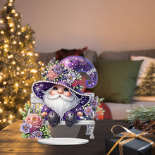 Load image into Gallery viewer, Gnome Table Top Diamond Painting Ornament Kits for Home Decor (Flower Gnome)