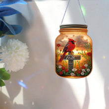 Load image into Gallery viewer, Cross Cardinal Diamond Painting Hanging Ornaments for Garden Window Decor