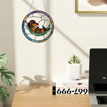 Load image into Gallery viewer, Dachshund Diamond Painting Hanging Ornaments for Garden Window Decorations