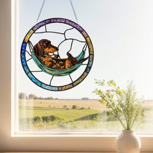 Load image into Gallery viewer, Dachshund Diamond Painting Hanging Ornaments for Garden Window Decorations
