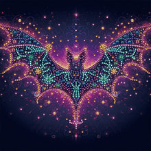 Load image into Gallery viewer, Diamond Painting - Partial Special Shaped - Starlight animal bats (30*30CM)