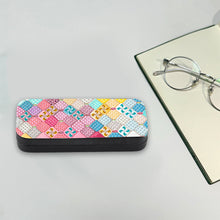 Load image into Gallery viewer, Colorful Pattern Diamond Painting Eyeglasses Case Diamond Art Sunglasses Case