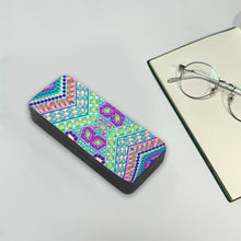 Load image into Gallery viewer, Colorful Pattern Diamond Painting Eyeglasses Case Diamond Art Sunglasses Case
