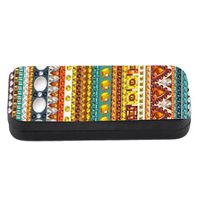 Load image into Gallery viewer, Colorful Pattern Diamond Painting Eyeglasses Case Diamond Art Sunglasses Case