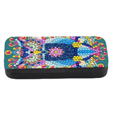 Load image into Gallery viewer, Owl Diamond Painting Eyeglasses Case Diamond Art Sunglasses Case for Beginners