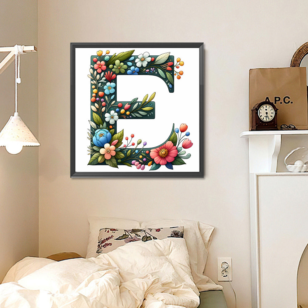 Diamond Painting - Full Round - Fancy letters (30*30CM)