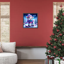 Load image into Gallery viewer, Diamond Painting - Full Round - Sheep on a snowy night (30*30CM)