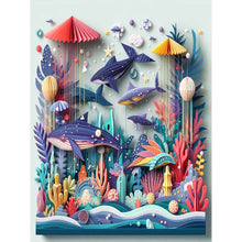 Load image into Gallery viewer, Diamond Painting - Full Round - Quilling underwater world (30*40CM)