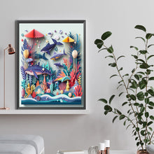 Load image into Gallery viewer, Diamond Painting - Full Round - Quilling underwater world (30*40CM)