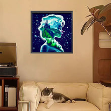 Load image into Gallery viewer, Diamond Painting - Full Square - Princess forest silhouette (30*30CM)