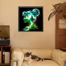 Load image into Gallery viewer, Diamond Painting - Full Square - Princess forest silhouette (30*30CM)