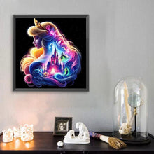 Load image into Gallery viewer, Diamond Painting - Full Square - Princess forest silhouette (30*30CM)