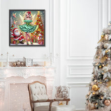 Load image into Gallery viewer, Diamond Painting - Partial Special Shaped - Christmas elf girl (30*30CM)
