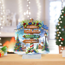 Load image into Gallery viewer, Acrylic Special Shape Signpost Rhinestones Desktop Ornaments Bedroom Table Decor