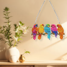 Load image into Gallery viewer, Acrylic Special Shape Parrot 5D DIY Diamond Painting Dots Pendant for Art Crafts