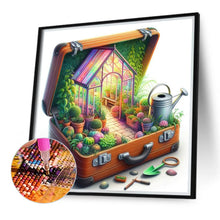 Load image into Gallery viewer, Diamond Painting - Full Round - Suitcase Gardening in the suitcase (40*40CM)