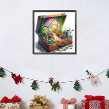 Load image into Gallery viewer, Diamond Painting - Full Round - Suitcase Gardening in the suitcase (40*40CM)
