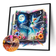 Load image into Gallery viewer, Diamond Painting - Full Round - Flower elves in the book (40*40CM)