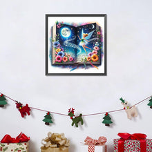 Load image into Gallery viewer, Diamond Painting - Full Round - Flower elves in the book (40*40CM)