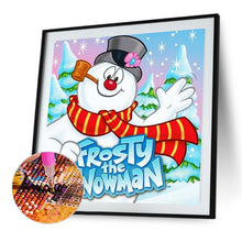 Load image into Gallery viewer, AB Diamond Painting - Full Round - Snowman cartoon series (40*40CM)