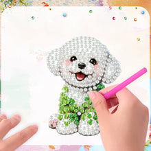 Load image into Gallery viewer, 6Pcs Acrylic Daisy Animal Diamond Painting Art Fridge Magnet for Adults Beginner