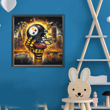 Load image into Gallery viewer, Diamond Painting - Full Round - Pittsburgh Steelers (40*40CM)