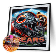Load image into Gallery viewer, Diamond Painting - Full Round - Chicago Bears (40*40CM)