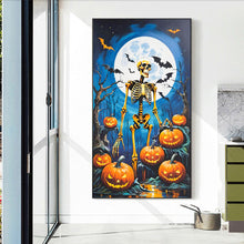 Load image into Gallery viewer, Diamond Painting - Full Square - Halloween skeleton (40*70CM)