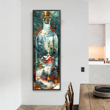 Load image into Gallery viewer, Diamond Painting - Full Square - Christmas hut in a water bottle (30*90CM)