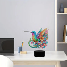 Load image into Gallery viewer, Acrylic Hummingbird Decorative DIY 5D Diamond Lamp for Art Crafts (CN230)