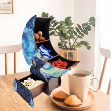 Load image into Gallery viewer, Black Cat Diamond Painting Storage Box Resin Sundries Holder Case for Desktop