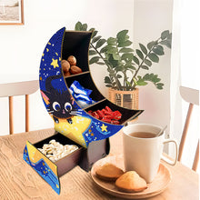 Load image into Gallery viewer, Cat Star Diamond Painting Storage Box Resin Sundries Holder Case for Desktop