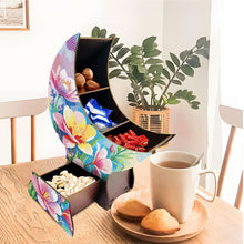 Load image into Gallery viewer, Flowers Diamond Painting Storage Box Resin Sundries Holder Case for Desktop