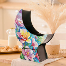 Load image into Gallery viewer, Flowers Diamond Painting Storage Box Resin Sundries Holder Case for Desktop