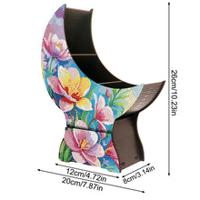 Load image into Gallery viewer, Flowers Diamond Painting Storage Box Resin Sundries Holder Case for Desktop