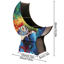 Load image into Gallery viewer, Parrot Diamond Painting Storage Box Resin Sundries Holder Case for Desktop