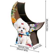 Load image into Gallery viewer, Puppy Diamond Painting Storage Box Resin Sundries Holder Case for Desktop