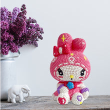 Load image into Gallery viewer, Vinyl Melody Diamond Painting Piggy Bank DIY Diamond Painting Money Storage Box