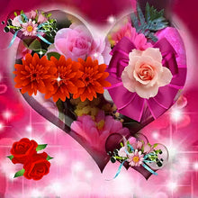 Load image into Gallery viewer, Diamond Painting - Full Round - Love rose (40*40CM)