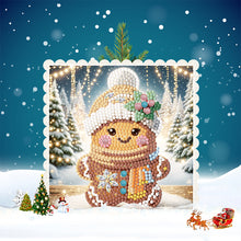 Load image into Gallery viewer, 12Pcs Christmas Diamond Daily Wish Card Santa Claus Penguin for Adults Beginners