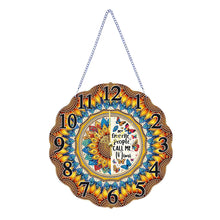 Load image into Gallery viewer, Special Shape Animals 5D Diamond Painting Clock Art Craft Diamond Painting Clock