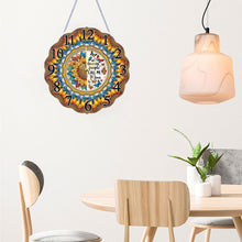 Load image into Gallery viewer, Special Shape Animals 5D Diamond Painting Clock Art Craft Diamond Painting Clock