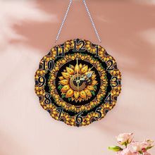 Load image into Gallery viewer, Special Shape Animals 5D Diamond Painting Clock Art Craft Diamond Painting Clock