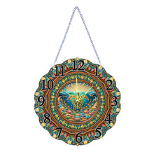 Load image into Gallery viewer, Special Shape Animals 5D Diamond Painting Clock Art Craft Diamond Painting Clock