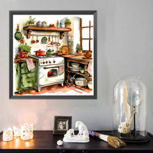 Load image into Gallery viewer, Diamond Painting - Full Round - Warm cabinet (40*40CM)